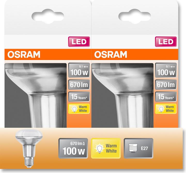 Immagine prodotto Osram Star R80 (E27, 100 W, 670 lm, 1 x, G)