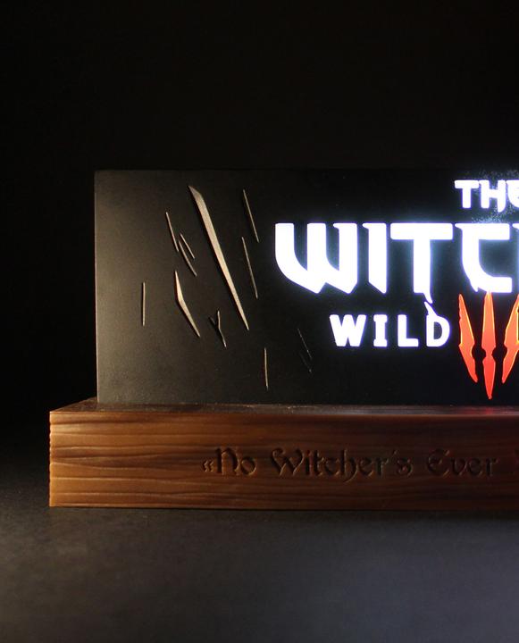 Actual product image Neamedia Assassin's Creed LED-Light Wild Hunt Logo 22 cm