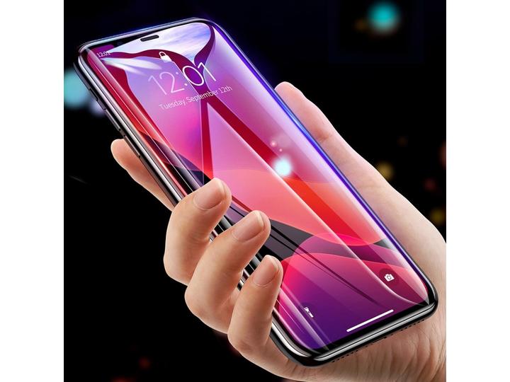 Immagine prodotto Baseus Pellicola di vetro temperato 0,3 mm a tutto schermo e a tutto vetro (2pcspack+fattore di (2 Pezzo/i, Apple iPhone XS Max, Apple iPhone 11 Pro Max)