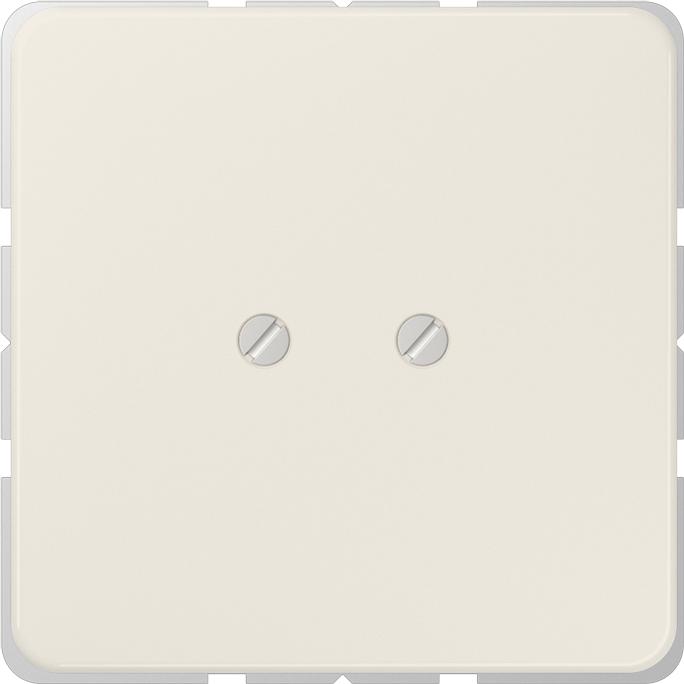 Produktbild JUNG Blind-Abdeckung ws kompl.mit Tragring 561 B