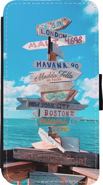 Image du produit PhoneLook Coque Wallet noir Cool Cities Directions (Apple iPhone 11 Pro)