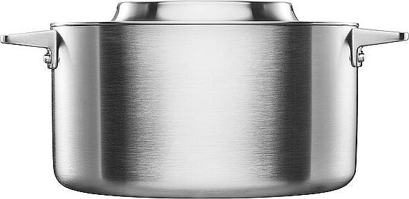 Actual product image Fiskars Norden Steel casserole, 5l, uncoated (Pot, Stainless steel)