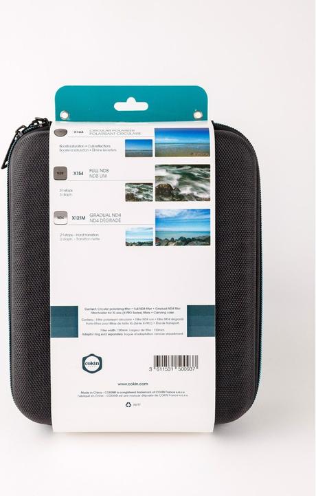 Immagine prodotto Cokin W3H0-28 Kit per viaggiatori (XL) (Filtri grigi, Adattatori per filtri, Filtri polarizzanti, 130 mm)