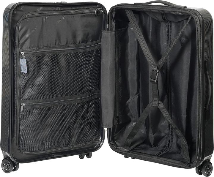 Immagine prodotto Check.In Set di trolley London 2.0, 3 pezzi Colore: carbonio/blu Carbo (211 l, M (50 - 90l), L (90 - 115l), XL (da 115l))