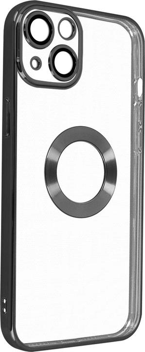 Actual product image Avizar Chrome Style Series Transparent Silicone Sleeve (Apple iPhone 13)