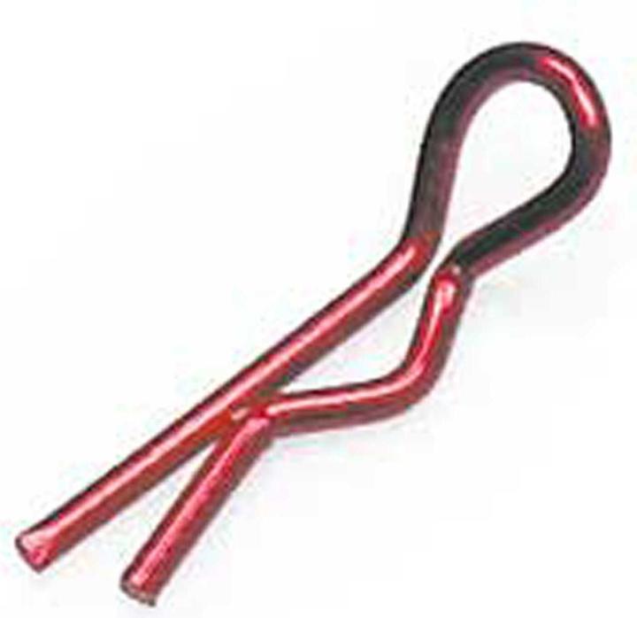 Produktbild Robitronic karosserieclips metallic rot (10 stk.) splinte