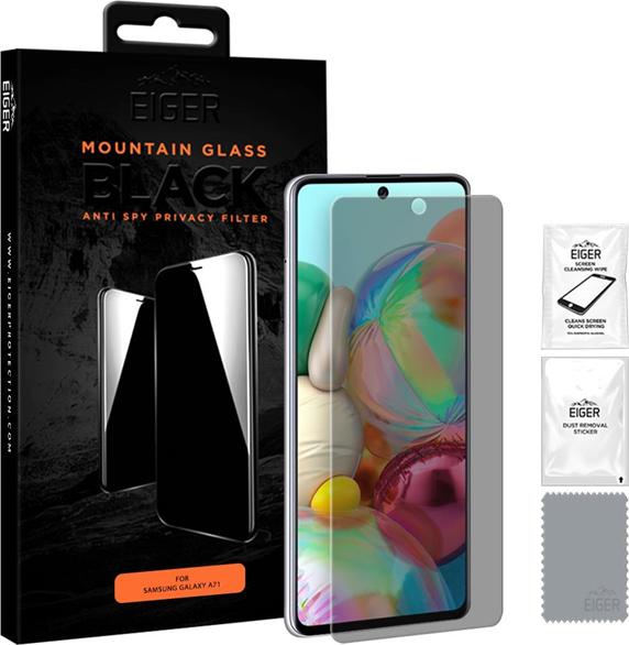 Image du produit Eiger Mountain Glass Black (1 pièce(s), Samsung Galaxy A71)