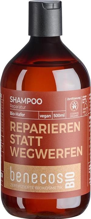 Produktbild Benecos Shampoo Reparatur Hafer (500 ml, Flüssiges Shampoo)