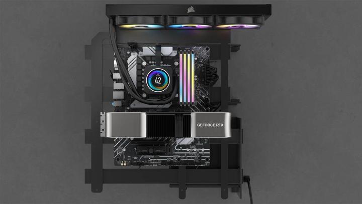 Image du produit Corsair RAM D5 6000 64GB C30 Dom Titanium K2 W (2 x 32GB, 6000 MHz, RAM DDR5, DIMM)