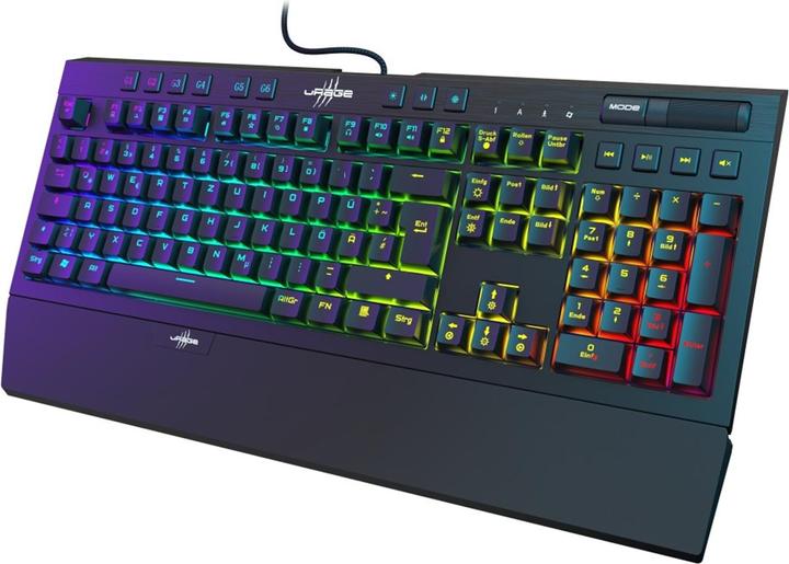Produktbild Urage Gaming-Tastatur Exodus 900 Mechanical, blaue Switches (DE, Kabelgebunden)