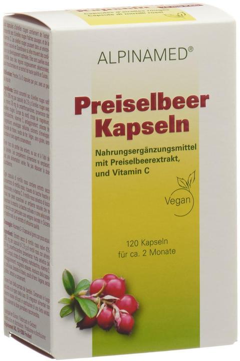 Immagine prodotto Alpinamed Capsule di mirtillo rosso (1 Pezzo/i, Pillole, 120 g)