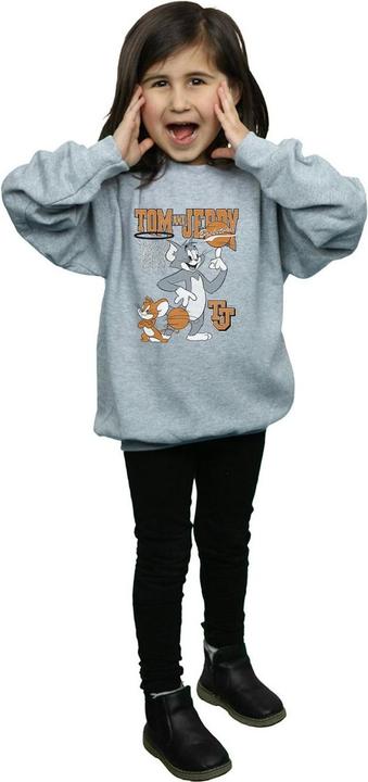 Produktbild Tom & Jerry Spinning Basketball Sweatshirt Mädchen (140, 146)