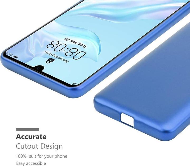 Actual product image Cadorabo TPU Matt Metallic Cover (Huawei P30)