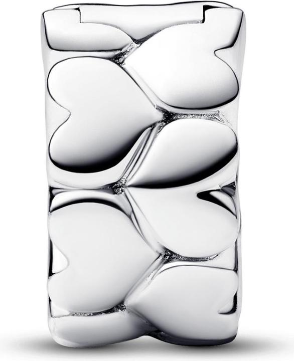 Actual product image Pandora Heart pattern clip (Sterling silver 925)