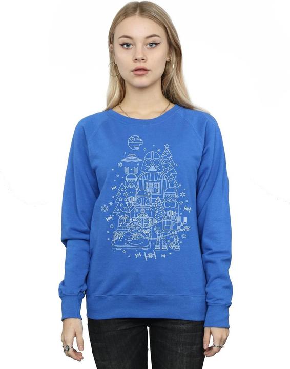 Immagine prodotto Star Wars Empire Christmas Felpa Donna (XL)
