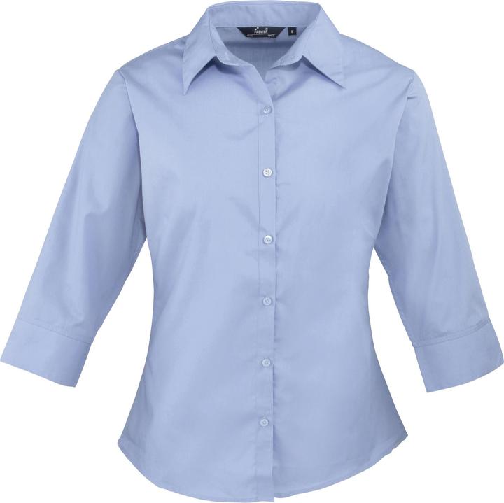 Premier Popeline Bluse Arbeitshemd 34 Arm