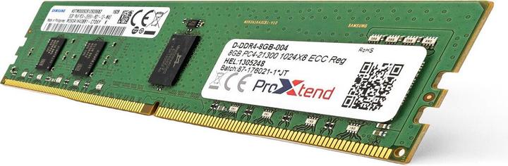 Immagine prodotto ProXtend 8GB DDR4 PC4-21300 2666MHz (2666 MHz, DDR4-RAM, DIMM)