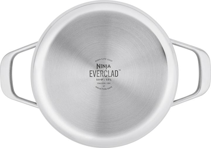 Actual product image Ninja NIA roasting pan 20cm EverCl.ES (20 cm, Casserole + Stewpot, Stainless steel)
