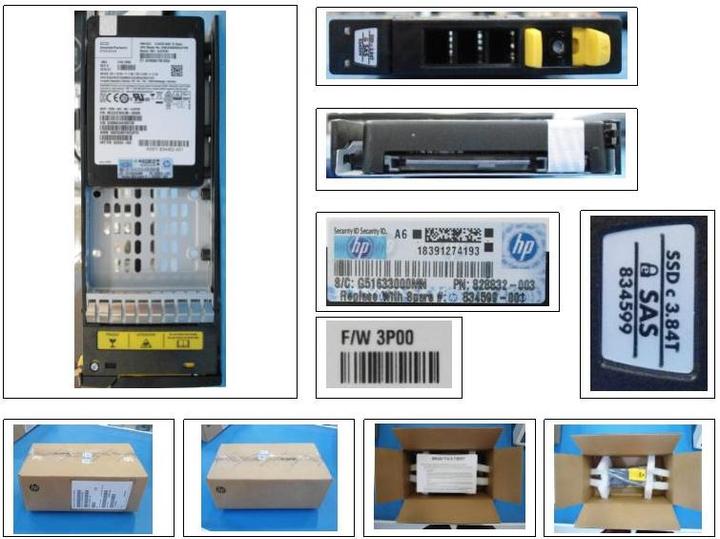 Actual product image HPE DRV 3.84TB SSD CMLC SFF FIPS (3840 GB)