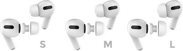 Produktbild Apfelkiste Airpods Pro / Pro 2 Ohrpolster Rutschfeste Eartips Silikon (AirPods Pro)
