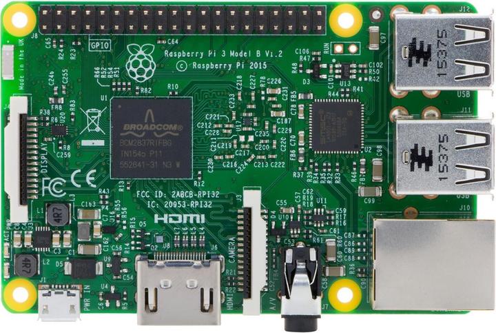 Actual product image Sertronics Raspberry Pi 3 Model B - U.FL