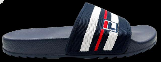 Produktbild FILA Heritage Slides Navy (43)