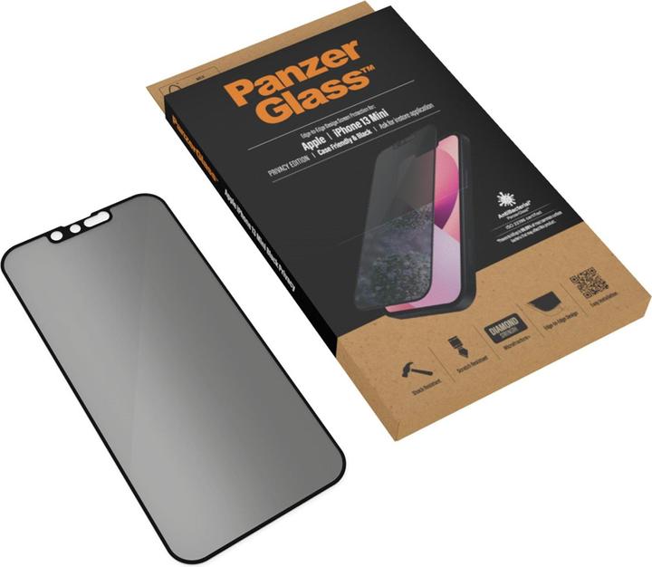 Image du produit PanzerGlass Vie privée (1 pièce(s), Apple iPhone 13 mini)