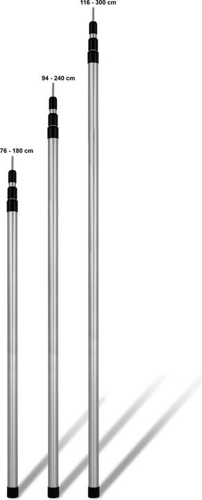 Actual product image Normani Telescopic tent poles "Tento