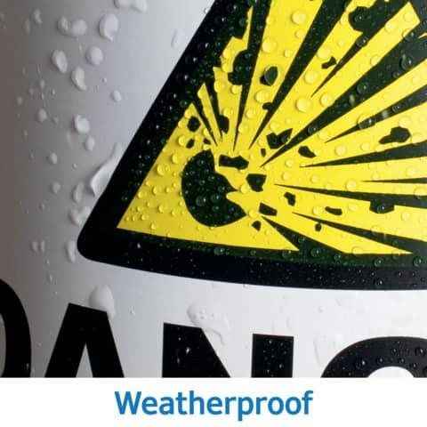Actual product image HERMA Weatherproof shipping labels A4