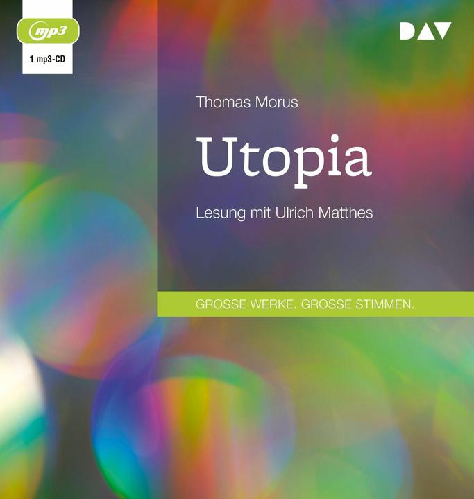 Immagine prodotto Utopia (Jacques Laager, Ulrich Materassi, Thomas Morus, Tedesco)