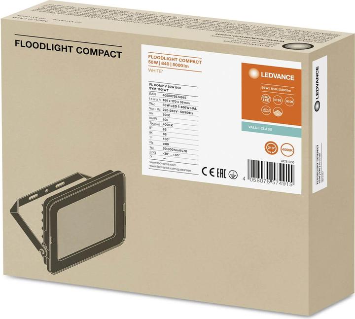 Produktbild Ledvance LED-Fluter (5000 lm, IP65)