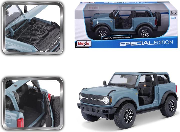 Actual product image Maisto Ford Bronco Badlands 2021