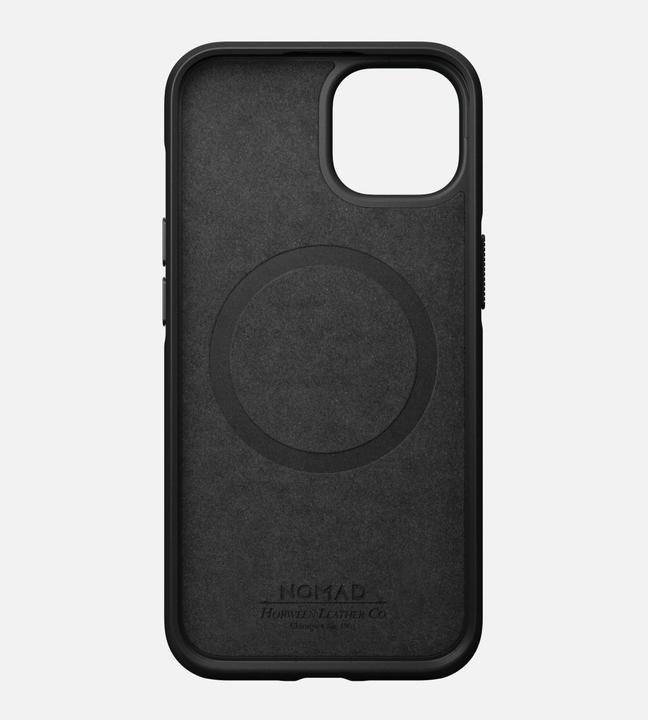 Immagine prodotto Nomad Cover posteriore in pelle moderna Horween per iPhone 14 Nero (Apple iPhone 14)