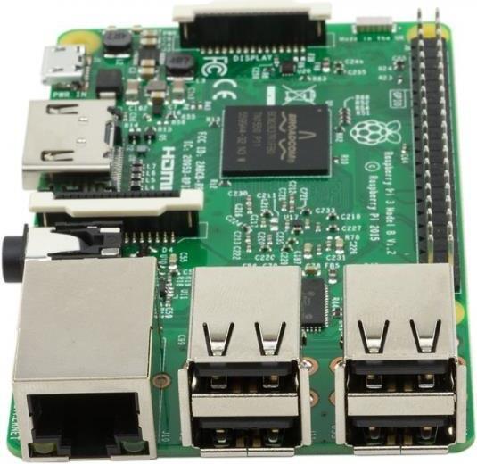 Actual product image Sertronics Raspberry Pi 3 Model B - U.FL
