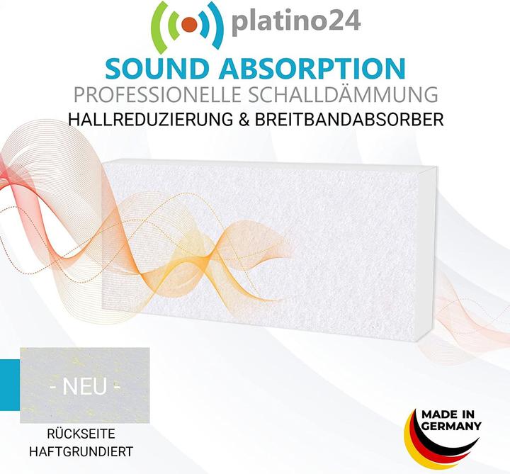Image du produit Platino24 Kit d'absorption acoustique (3 pcs)