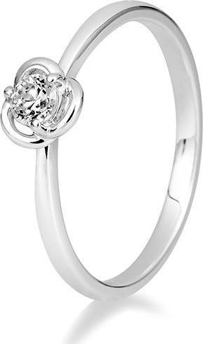 Immagine prodotto Breuning ANELLO - Incastonatura a rosa con diamante (54, Oro 750/18 K)