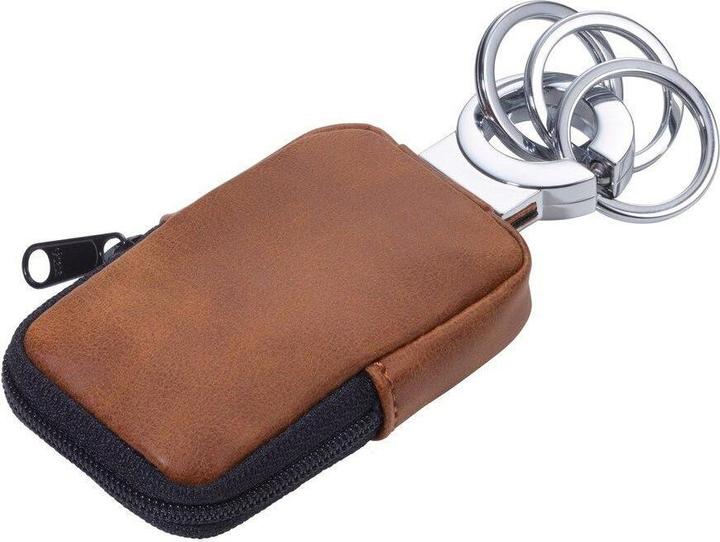 Immagine prodotto Troika Portachiavi Clean Click 55 x 20 x 125 mm, marrone