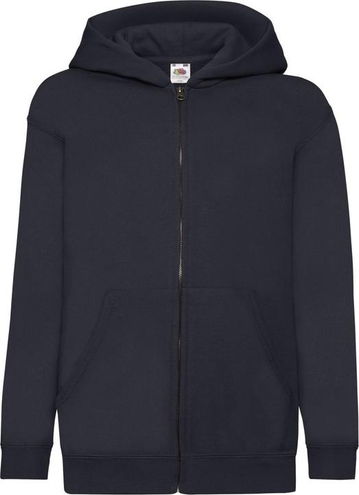 Produktbild Fruit of the Loom Classic Hoodie mit durchgehendem Reissverschluss (152, 158)