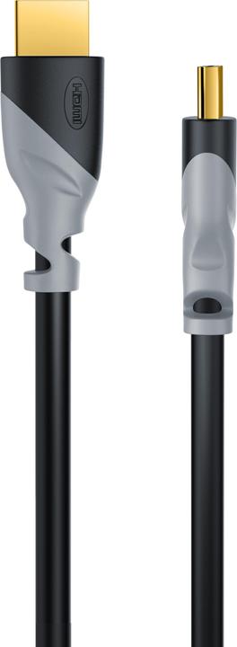 Produktbild CSL HDMI Kabel 2.0b - 4k Ultra HD 2160p - High Speed - 3D Ready - 3 fach geschirmt - HDMI 2.0b 2.0a 2.0 (5 m, HDMI)