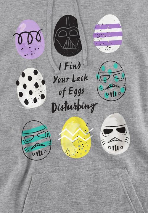 Produktbild Star Wars Your Lack Of Easter Eggs Disturbing Kapuzenpullover (XL)