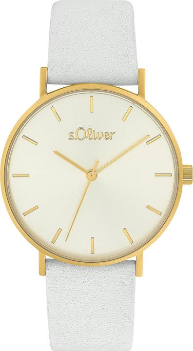 S.Oliver Damenuhr (Analoguhr, 36 mm)