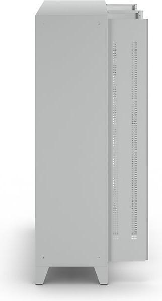 Immagine prodotto Wolf Armadietto in acciaio con piedini portaoggetti, vani portaoggetti alto (120 cm, 185 cm)