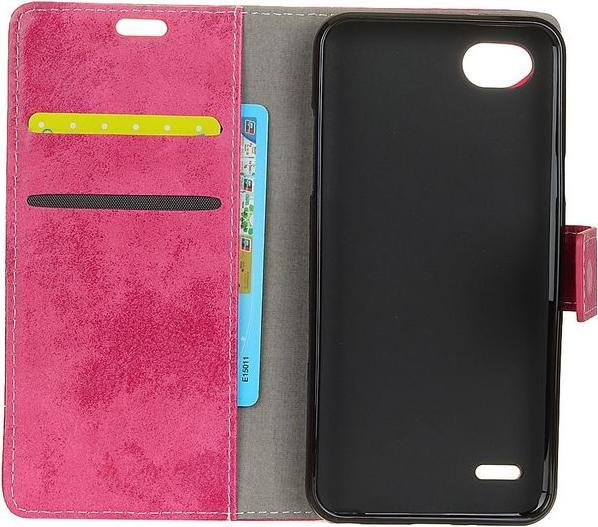 Actual product image MU Classic Vintage leather cover (LG Q6, LG Q6+)