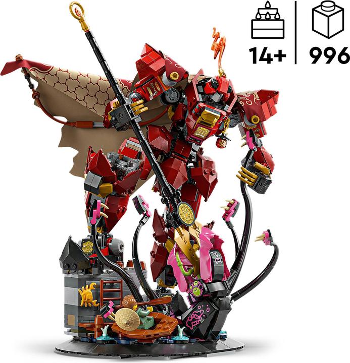 Image du produit LEGO 71846 Der Feuerritter-Mech (71846, LEGO Ninjago)