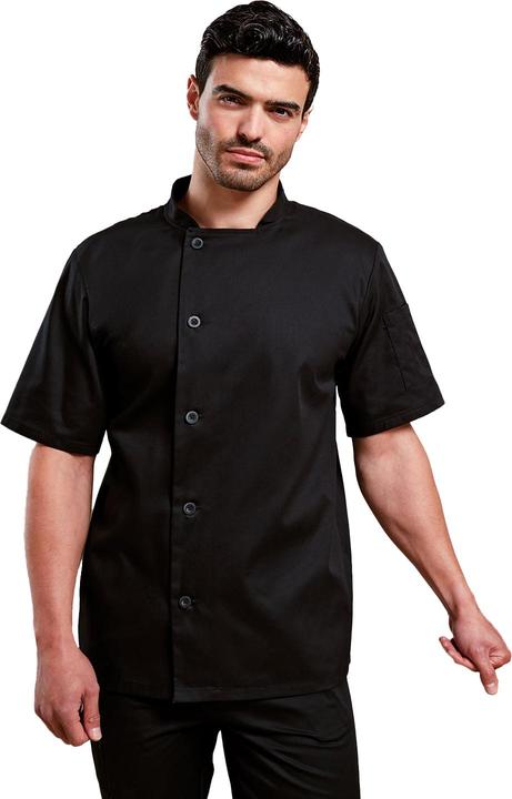Actual product image Premier Unisex Adult Essential Short-Sleeved Chef Jacket (XS)