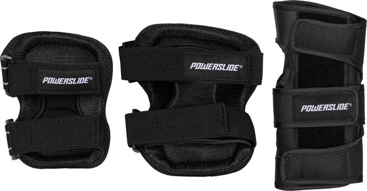 Image du produit Powerslide Schutzset Basic Kinder Tri-Pack XXS (XXS, Genouillère, Protège-poignets, Coudes)