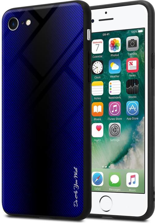 Immagine prodotto Cadorabo Copertura di vetro a strisce in TPU (Apple iPhone 7, Apple iPhone SE (seconda generazione))