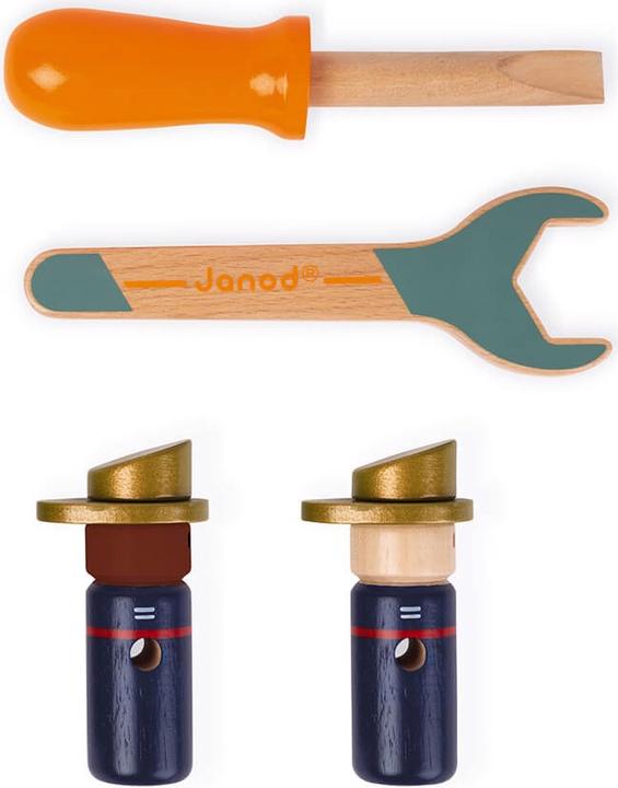 Image du produit Janod Camion de pompiers Brico'Kids