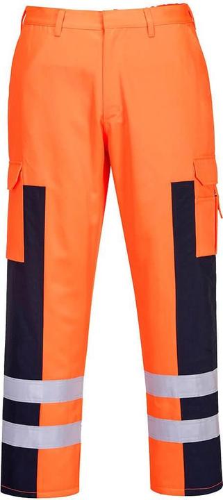 Actual product image Portwest Mens Service Ballistic Hi-Vis Trousers (L)