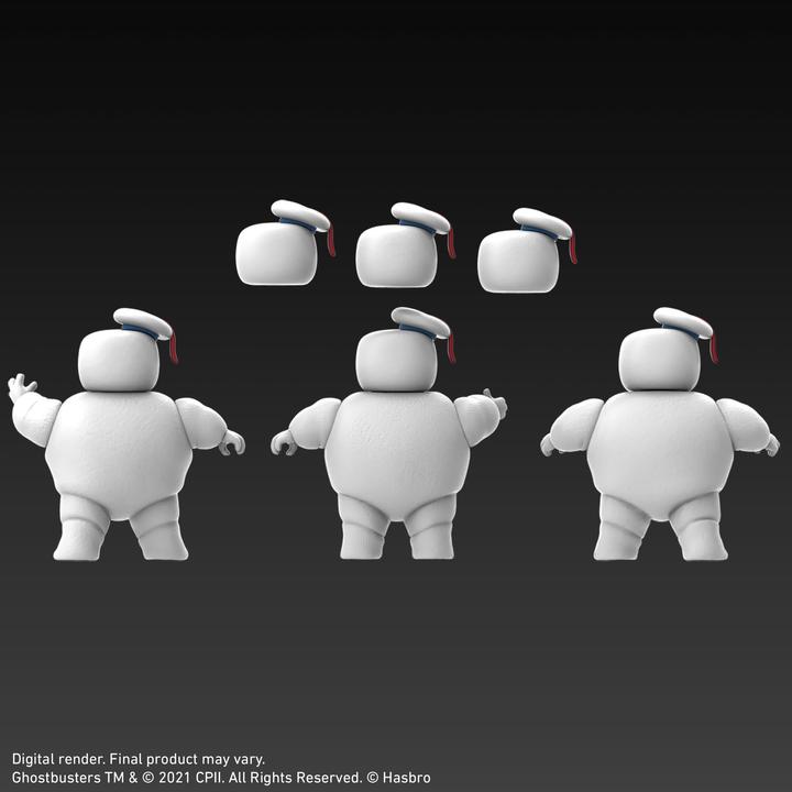 Actual product image Hasbro Plasma Series Mini Marshmallows 8.5 cm figures to collect to Ghostbusters: Legac